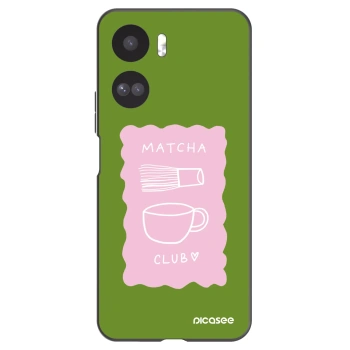 Picasee Honor 90 Lite 5G Hülle - Schwarzes Silikon - Matcha club
