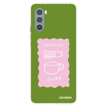 Picasee Motorola Moto G62 Hülle - Transparentes Silikon - Matcha club