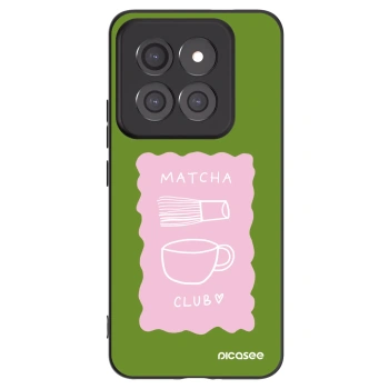 Picasee Xiaomi 14 Pro Hülle - Schwarzes Silikon - Matcha club