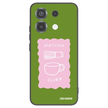 Picasee Xiaomi Poco X6 Hülle - Schwarzes Silikon - Matcha club