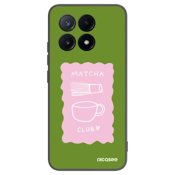 Picasee Xiaomi Poco X6 Pro Hülle - Schwarzes Silikon - Matcha club