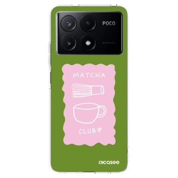 Picasee Xiaomi Poco X6 Pro Hülle - Transparentes Silikon - Matcha club