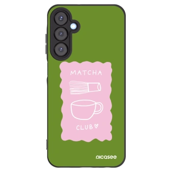 Picasee Samsung Galaxy A25 A256B 5G Hülle - Schwarzes Silikon - Matcha club