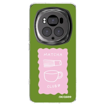 Picasee Honor Magic6 Pro Hülle - Transparentes Silikon - Matcha club
