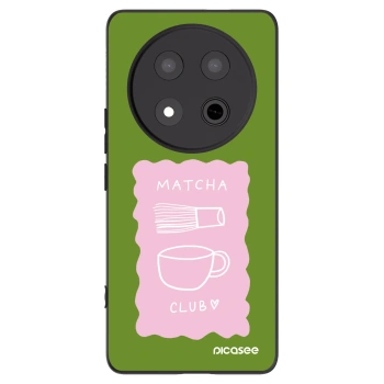 Picasee Honor Magic7 Lite 5G Hülle - Schwarzes Silikon - Matcha club