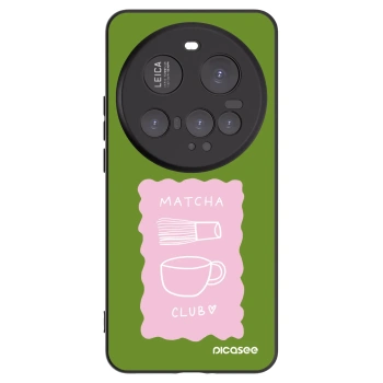Picasee Xiaomi 15 Ultra Hülle - Schwarzes Silikon - Matcha club