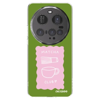 Picasee Xiaomi 15 Ultra Hülle - Transparentes Silikon - Matcha club