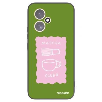 Picasee Honor 400 5G Hülle - Schwarzes Silikon - Matcha club