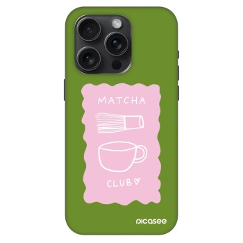 Hülle für Apple iPhone 15 Pro - Matcha club