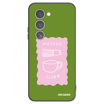 Picasee Xiaomi Redmi 15 5G Hülle - Schwarzes Silikon - Matcha club