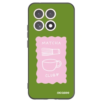 Picasee Xiaomi 15T Hülle - Schwarzes Silikon - Matcha club
