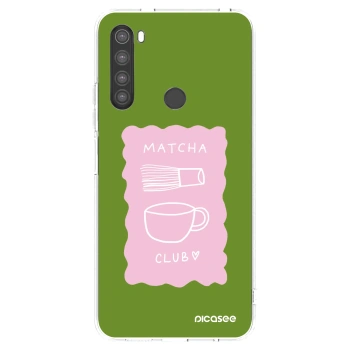 Picasee Xiaomi Redmi Note 8 Hülle - Transparentes Silikon - Matcha club