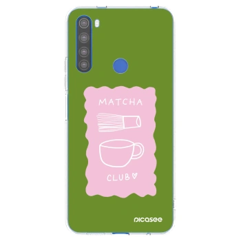 Picasee Xiaomi Redmi Note 8T Hülle - Transparentes Silikon - Matcha club