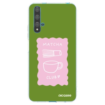 Picasee Huawei Nova 5T Hülle - Transparentes Silikon - Matcha club