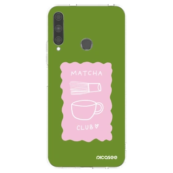 Picasee Huawei P40 Lite E Hülle - Transparentes Silikon - Matcha club