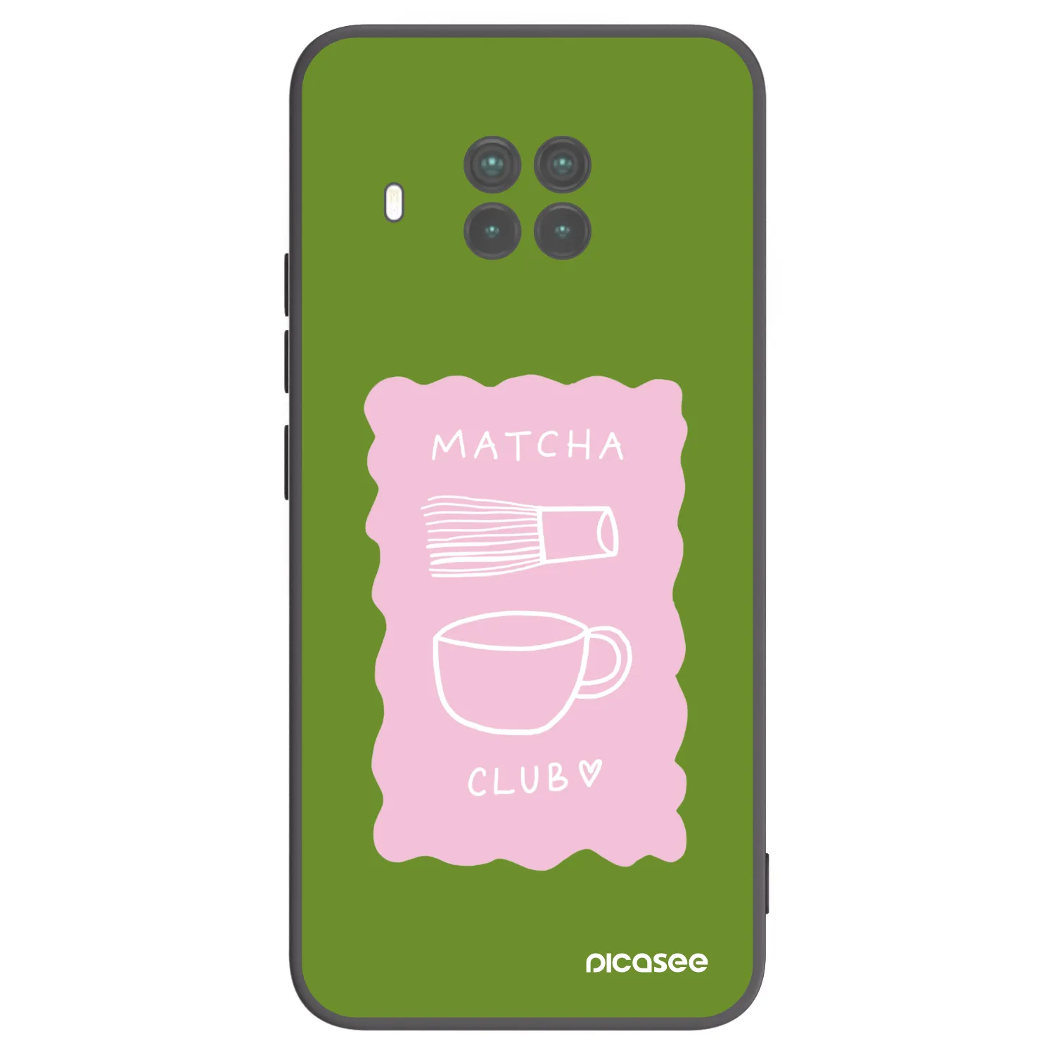 Picasee Xiaomi Mi 10T Lite Hülle - Schwarzes Silikon - Matcha club