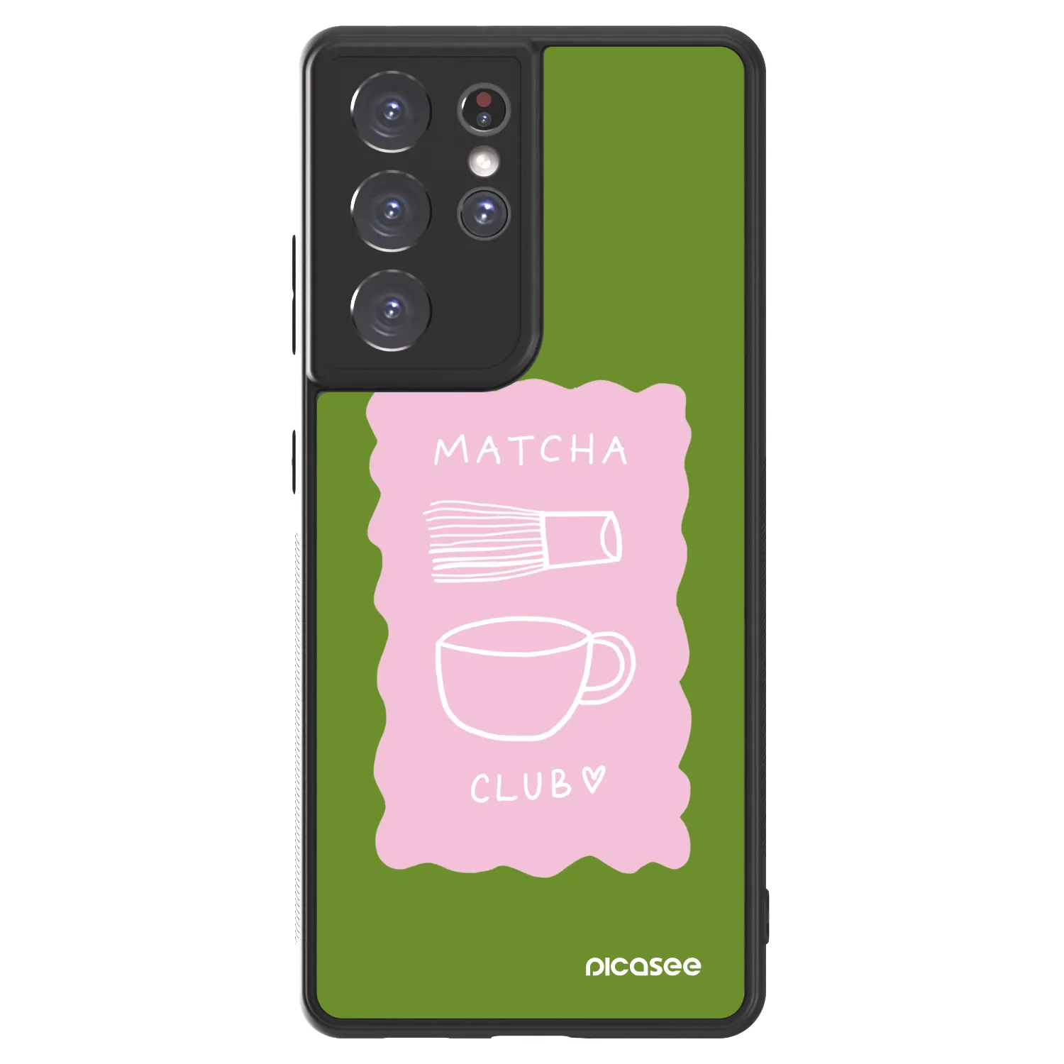 Picasee ULTIMATE CASE für Samsung Galaxy S21 Ultra 5G G998B - Matcha club