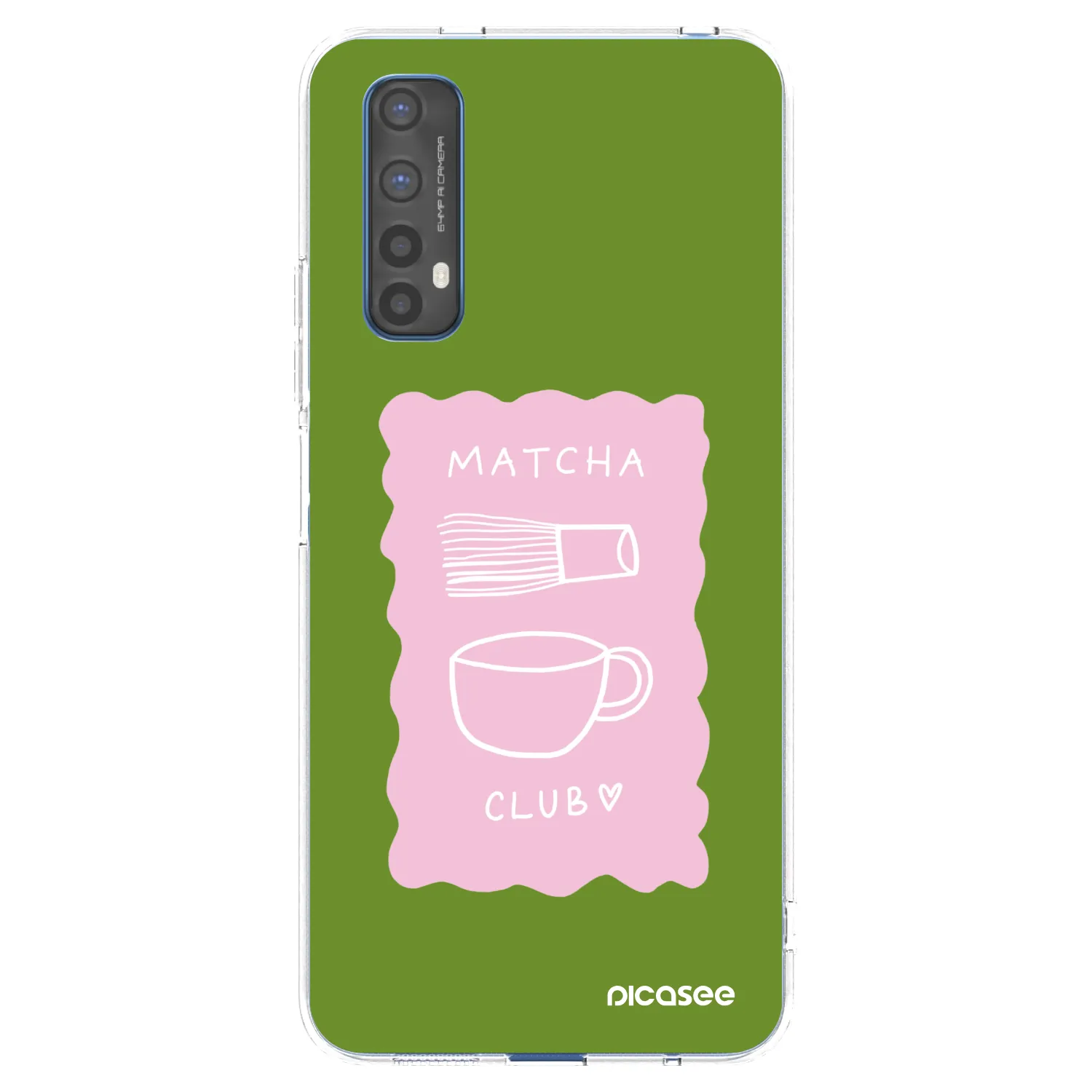 Picasee Realme 7 Hülle - Transparentes Silikon - Matcha club