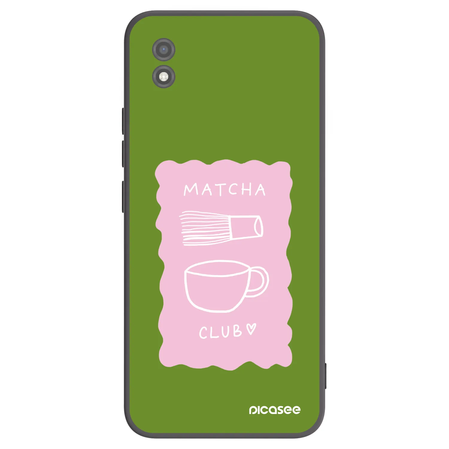 Picasee Realme C11 (2021) Hülle - Schwarzes Silikon - Matcha club