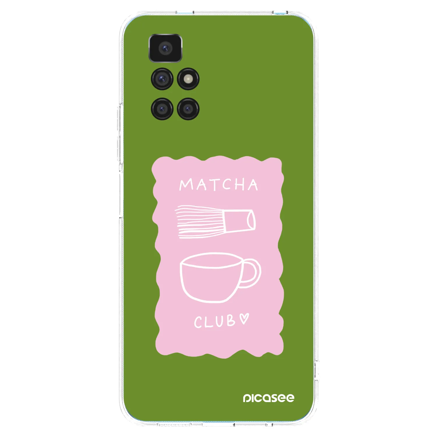 Picasee Xiaomi Redmi 10 (2022) Hülle - Transparentes Silikon - Matcha club