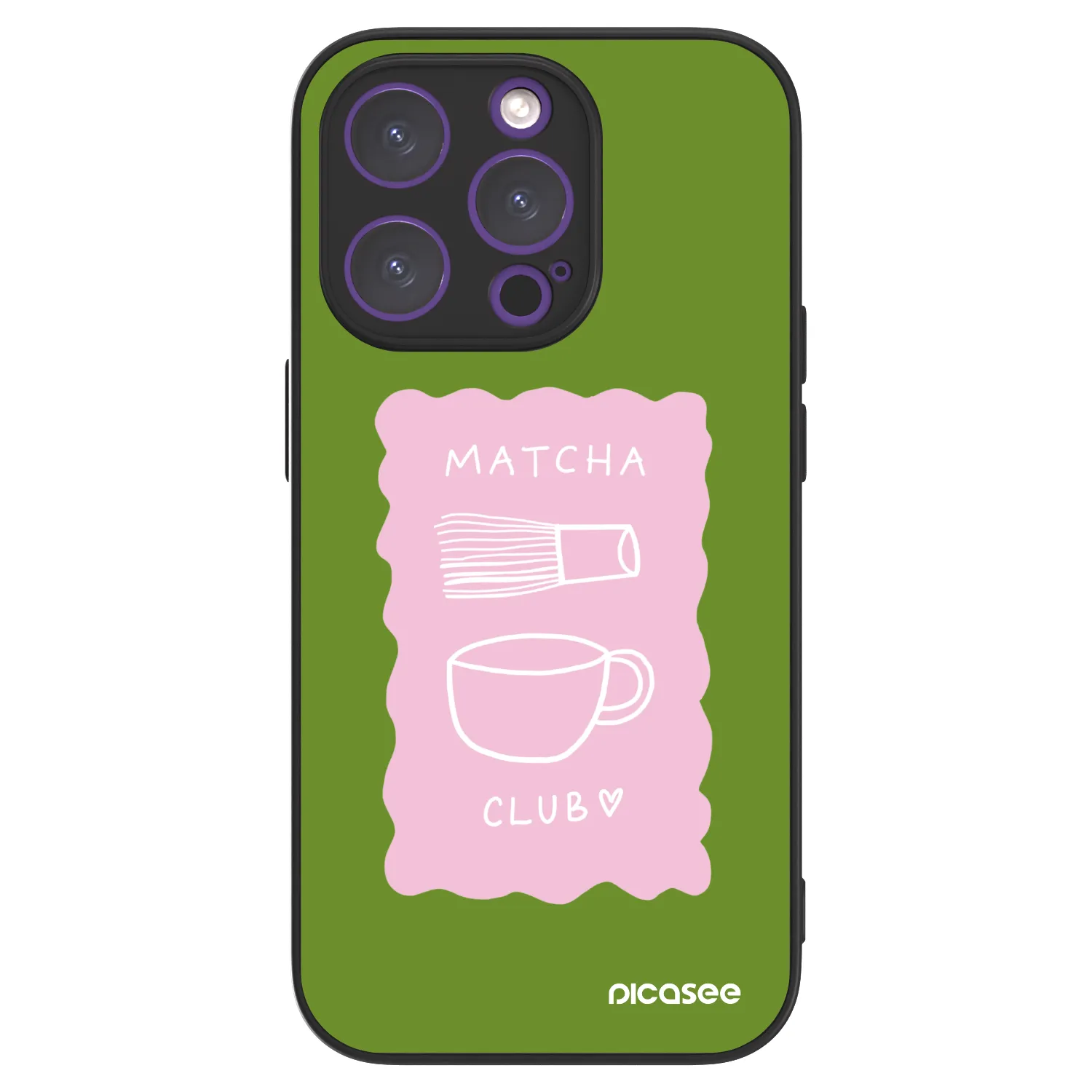Picasee ULTIMATE CASE MagSafe für Apple iPhone 14 Pro - Matcha club