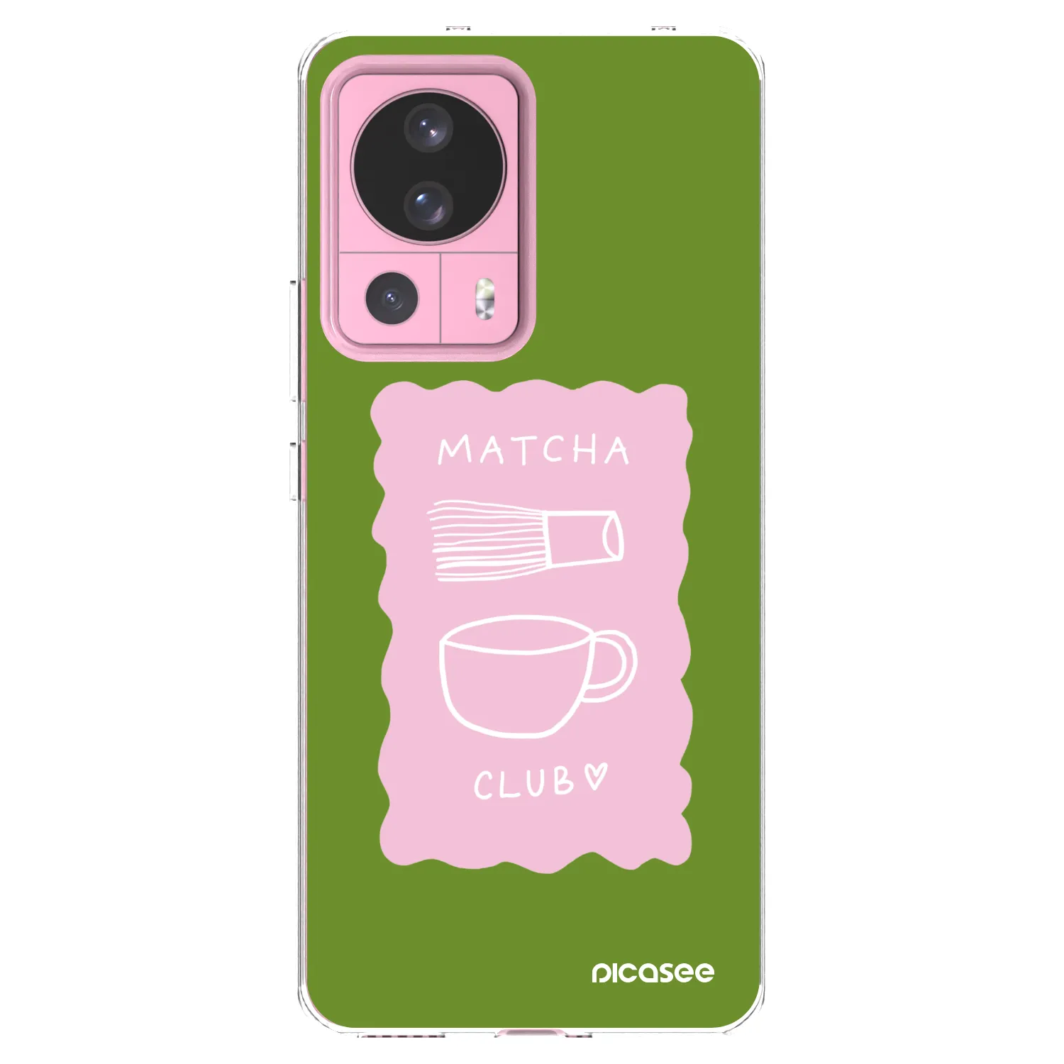 Picasee Xiaomi 13 Lite Hülle - Transparentes Silikon - Matcha club