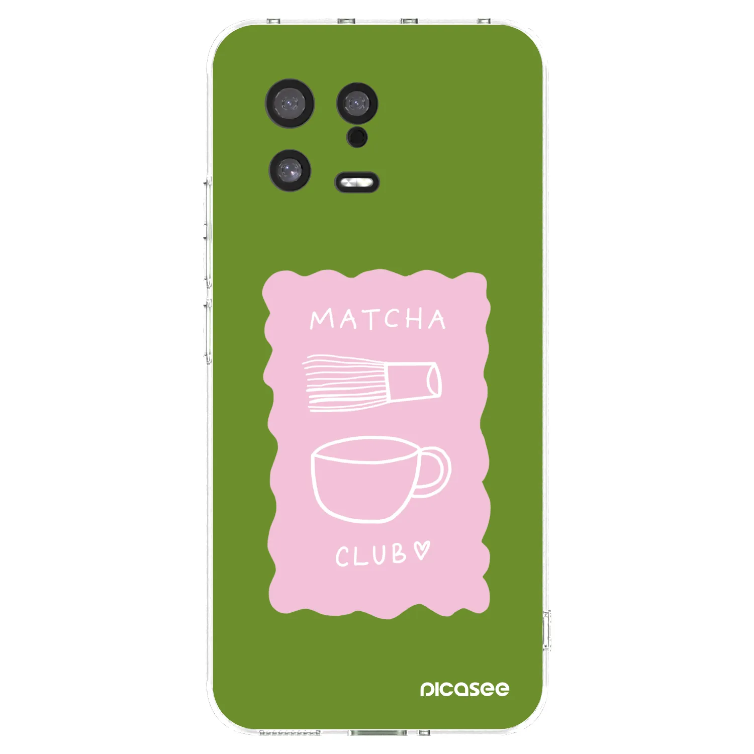 Picasee Xiaomi 13 Hülle - Transparentes Silikon - Matcha club