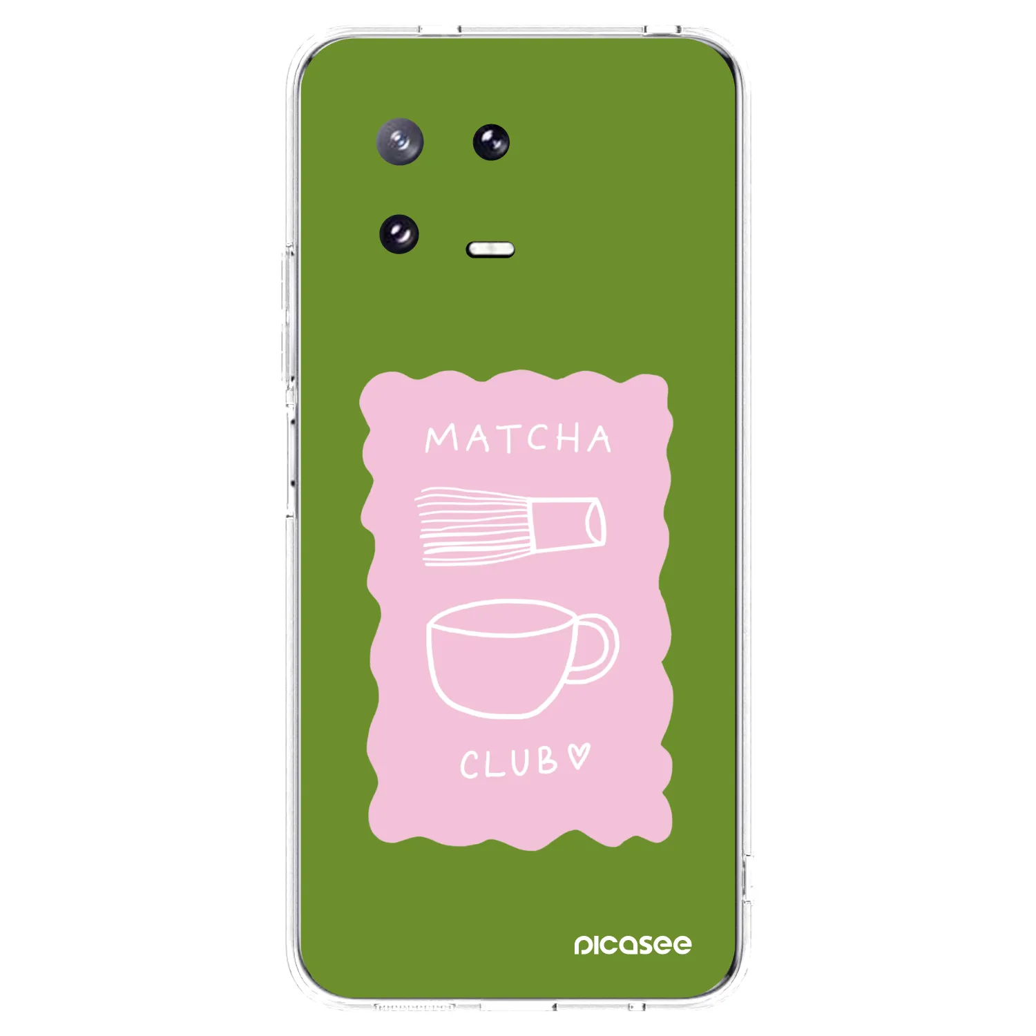 Picasee Xiaomi 13 Pro Hülle - Transparentes Silikon - Matcha club