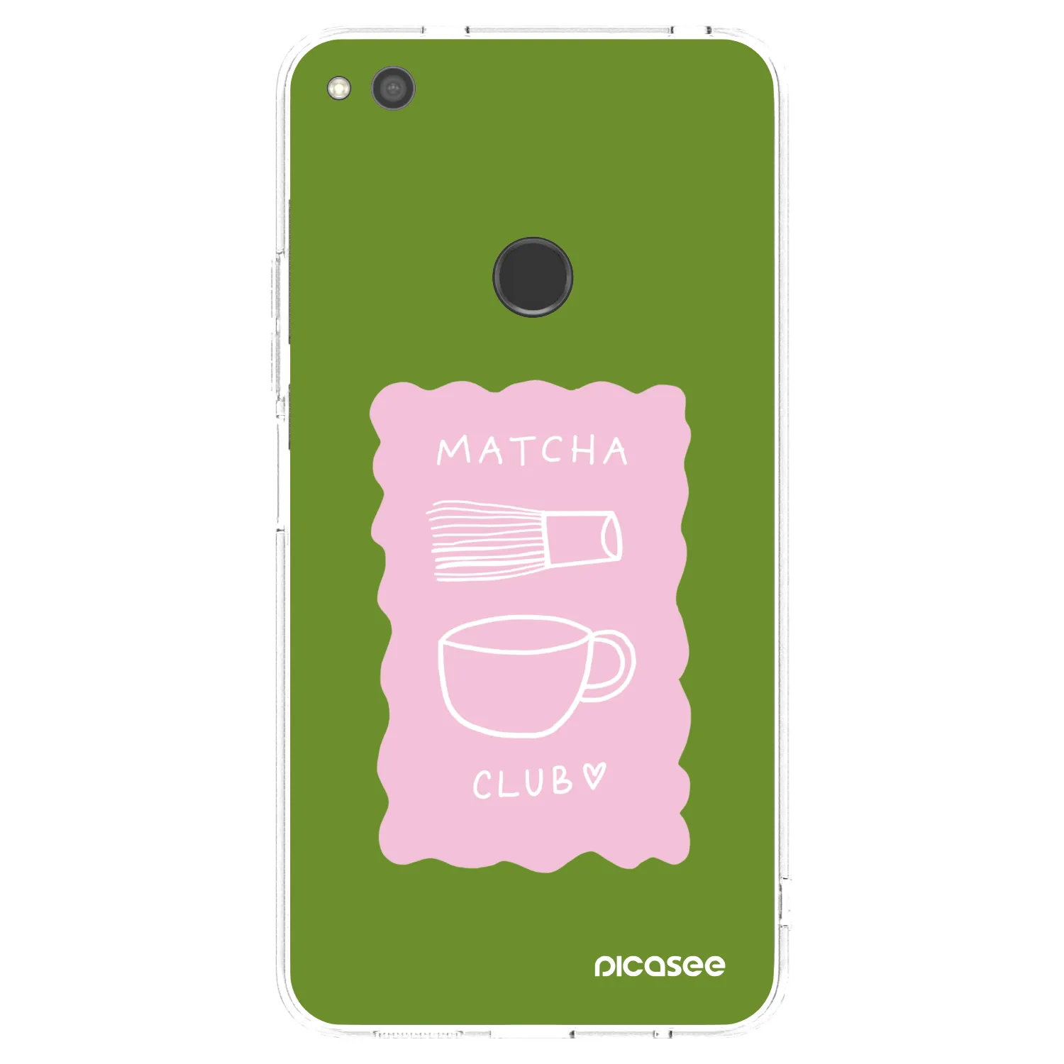 Picasee Huawei P9 Lite 2017 Hülle - Transparentes Silikon - Matcha club