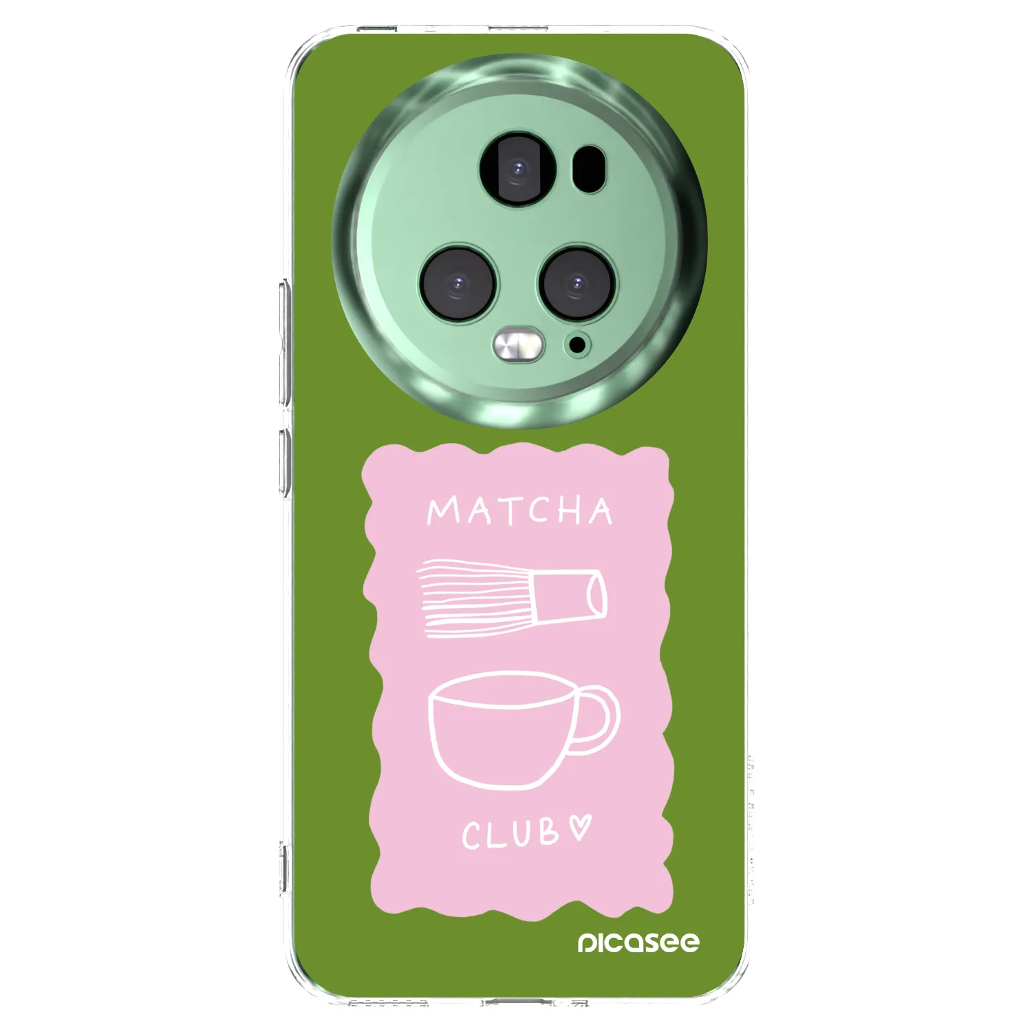 Picasee Honor Magic5 Pro Hülle - Transparentes Silikon - Matcha club
