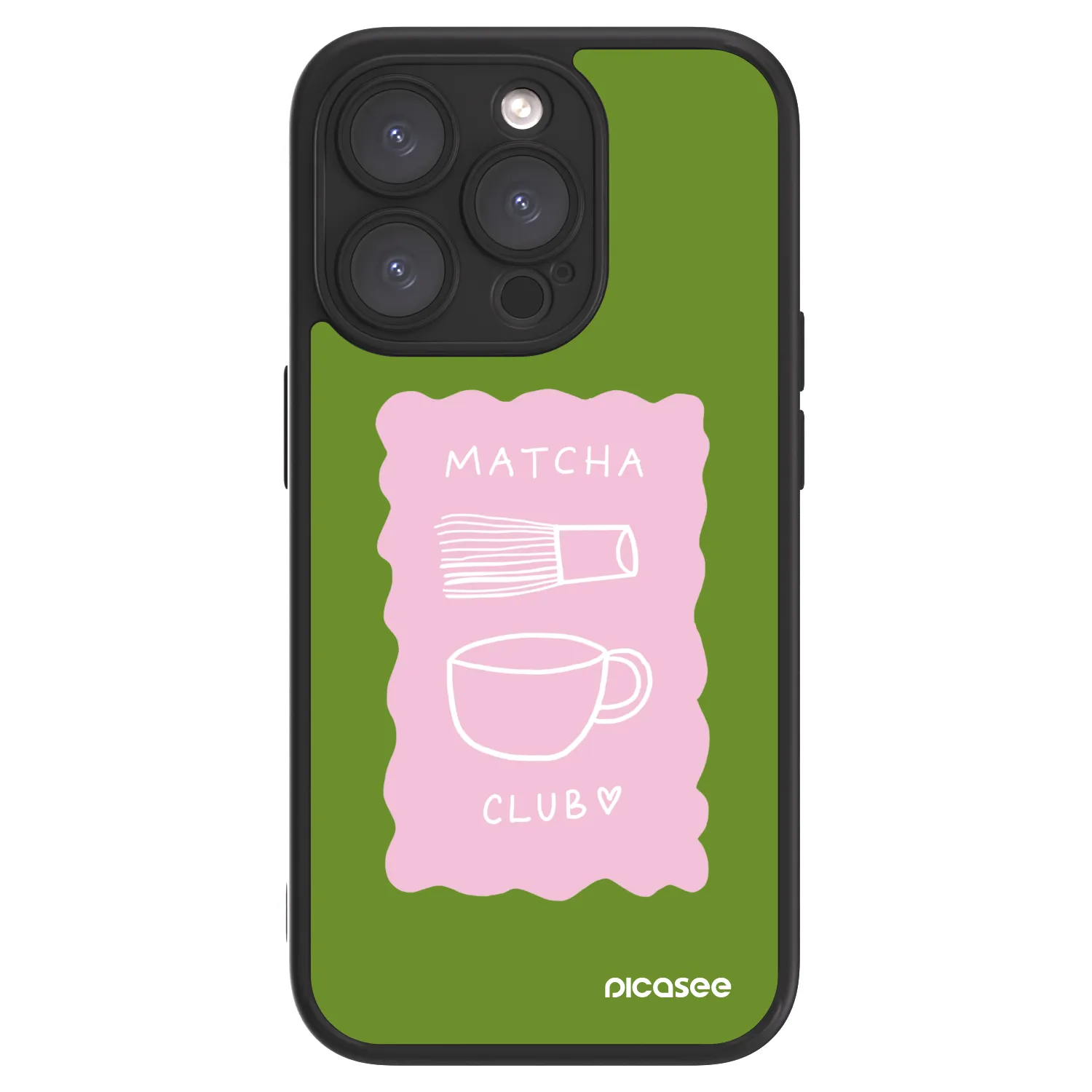 Picasee ULTIMATE CASE für Apple iPhone 15 Pro - Matcha club