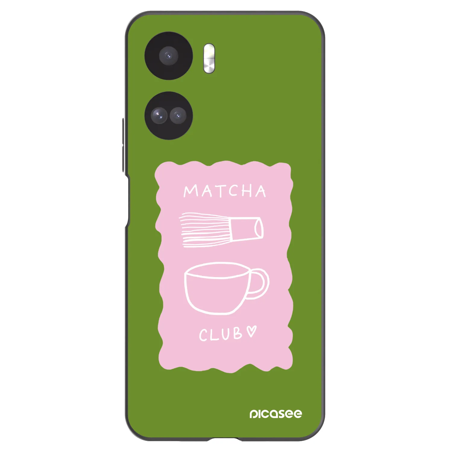Picasee Honor 90 Lite 5G Hülle - Schwarzes Silikon - Matcha club