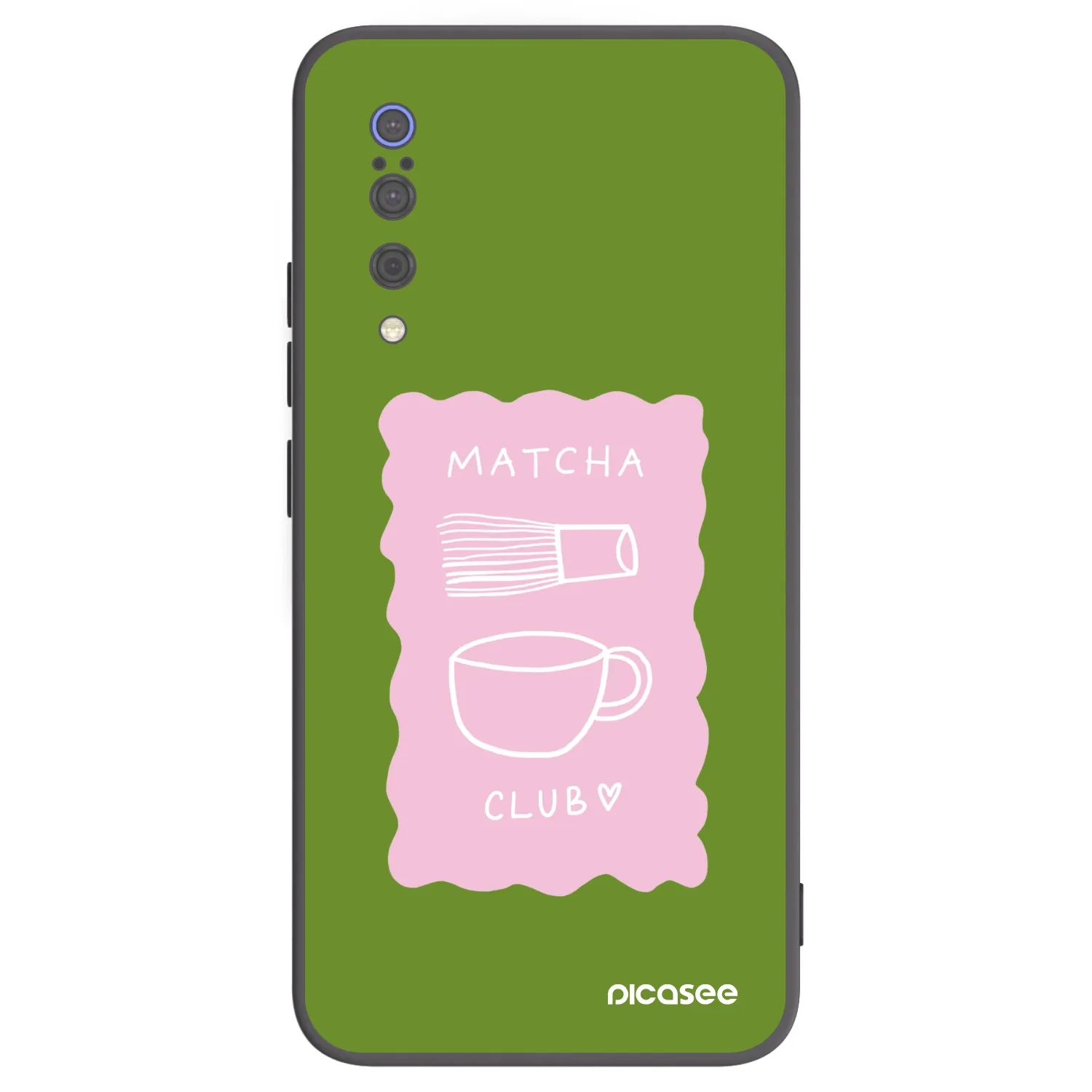 Picasee Xiaomi Mi 9 Hülle - Schwarzes Silikon - Matcha club