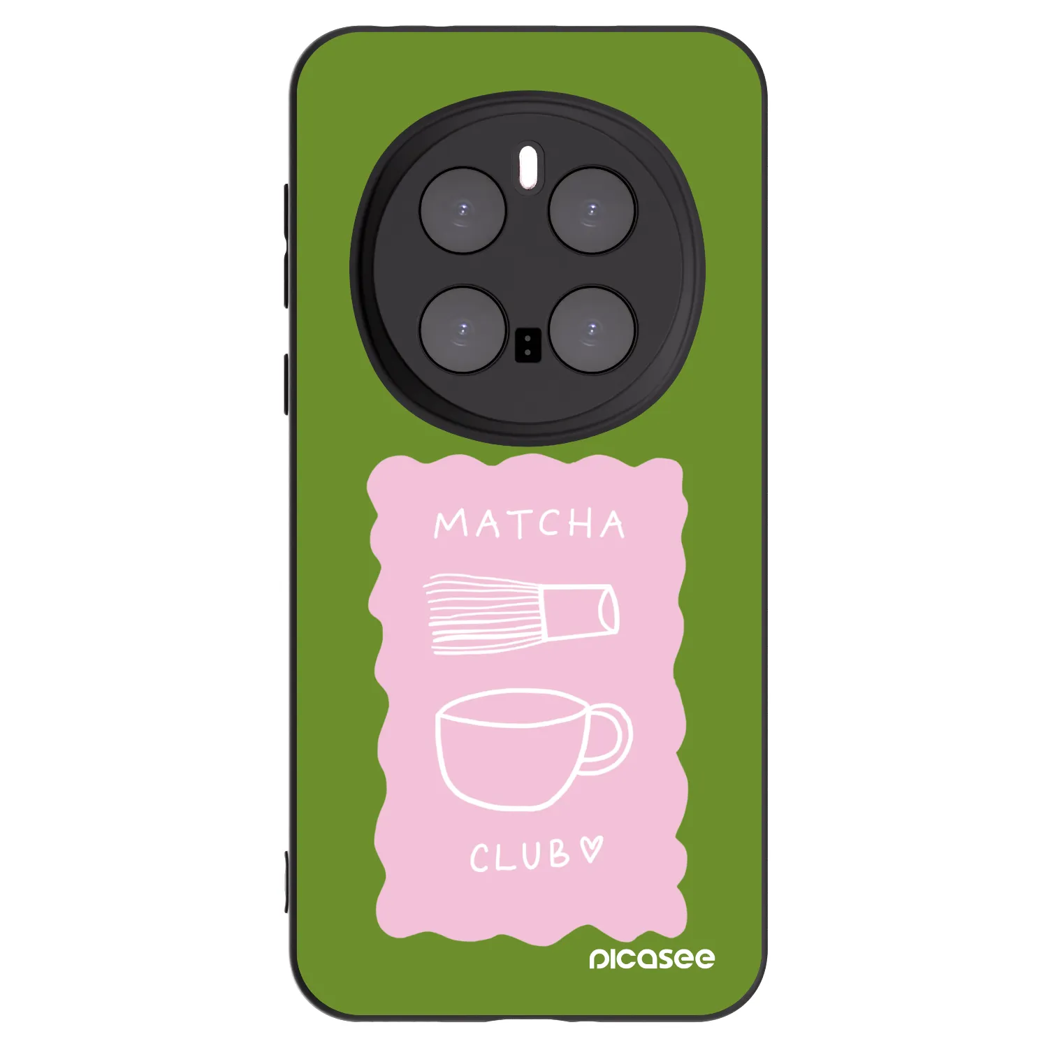 Picasee Honor Magic7 Pro 5G Hülle - Schwarzes Silikon - Matcha club