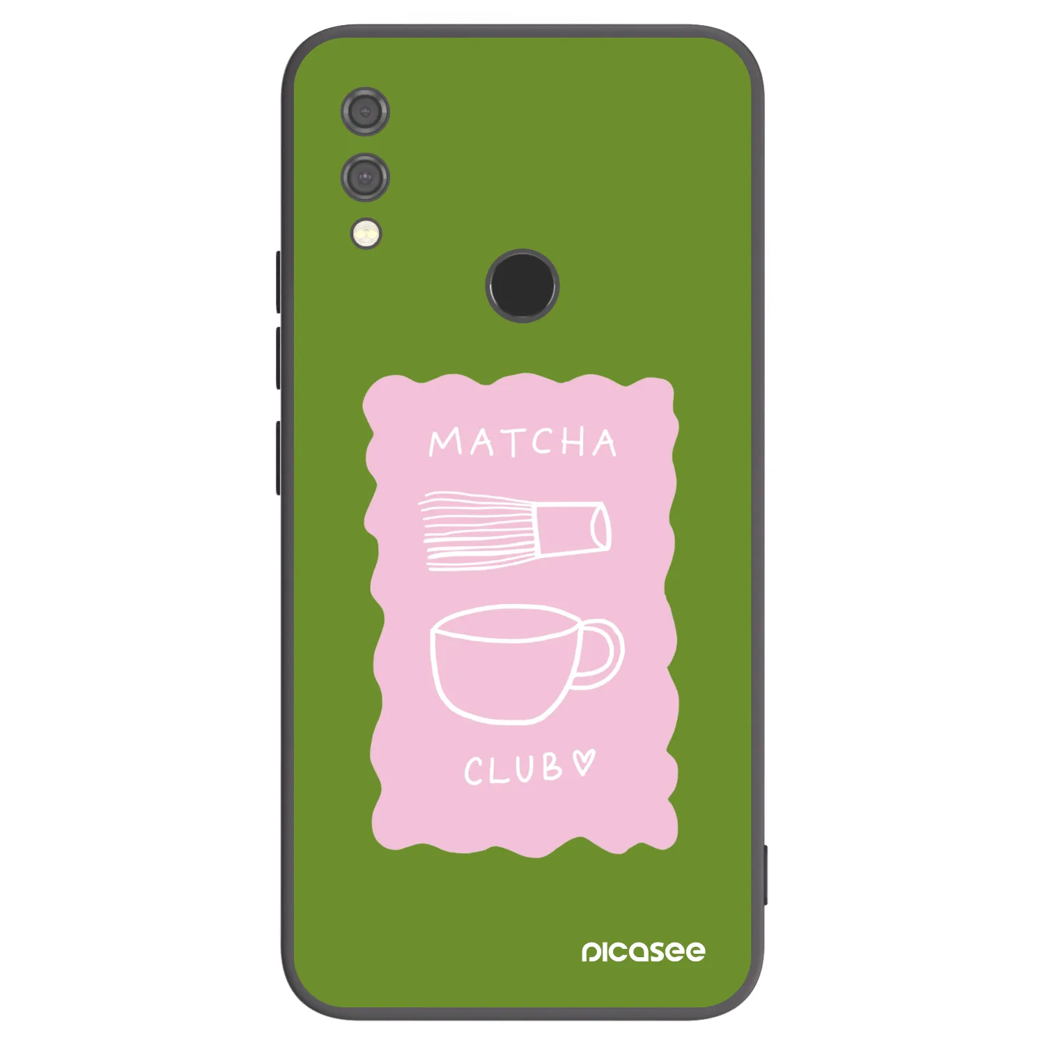 Picasee Xiaomi Redmi Note 7 Hülle - Schwarzes Silikon - Matcha club