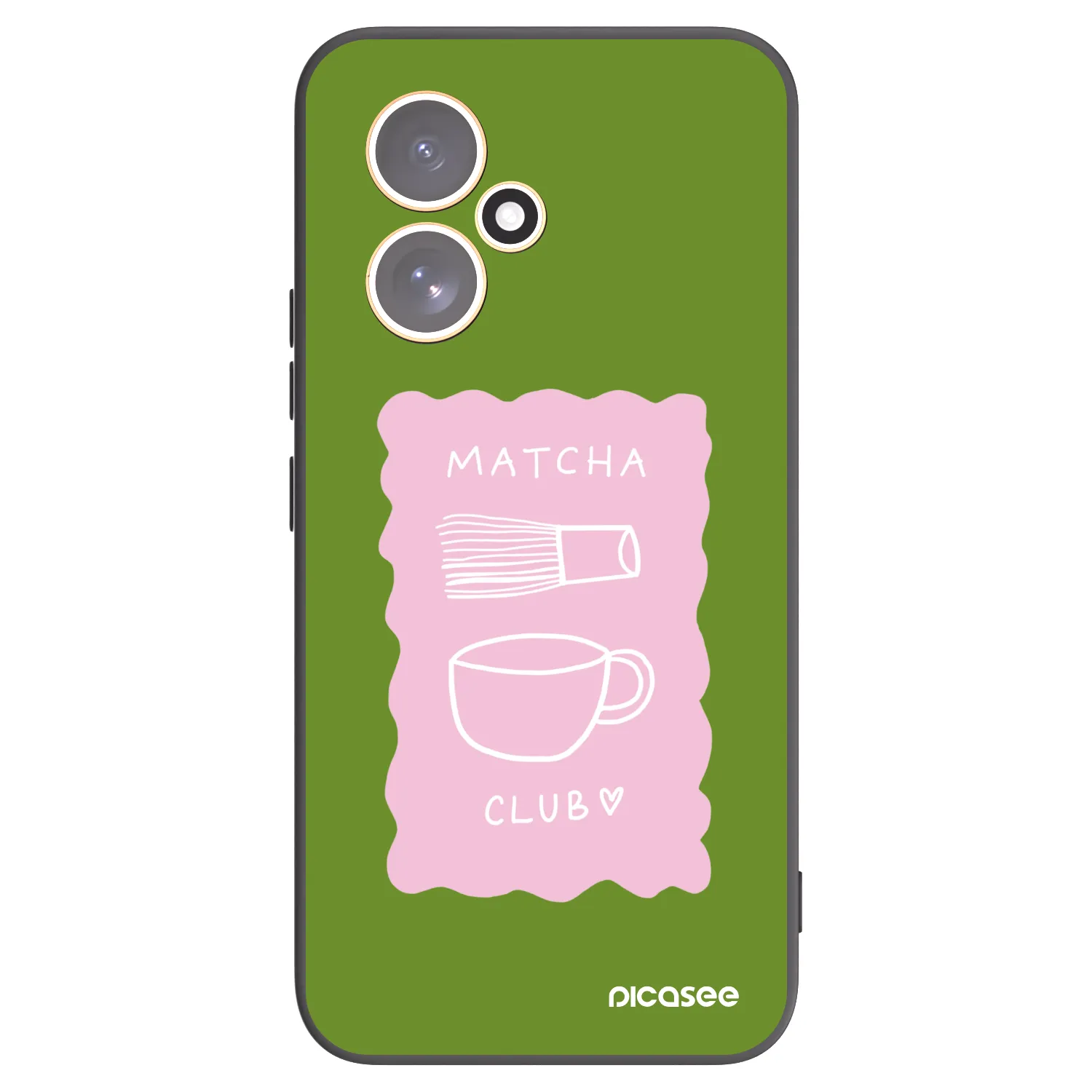 Picasee Honor 400 5G Hülle - Schwarzes Silikon - Matcha club