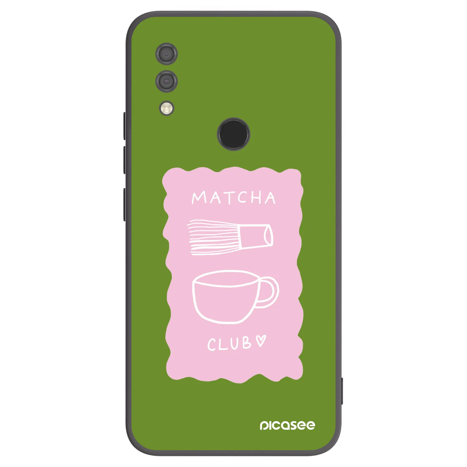 Picasee Xiaomi Redmi 7 Hülle - Schwarzes Silikon - Matcha club