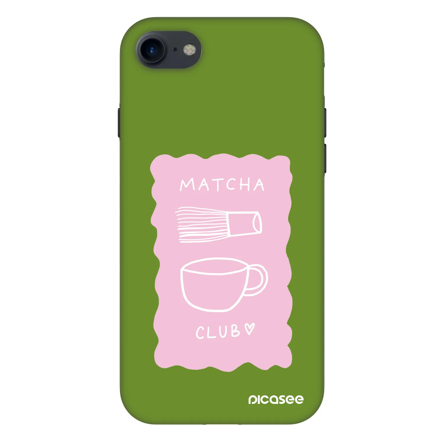 Picasee Fashion Case für Apple iPhone SE 2022 - Matcha club