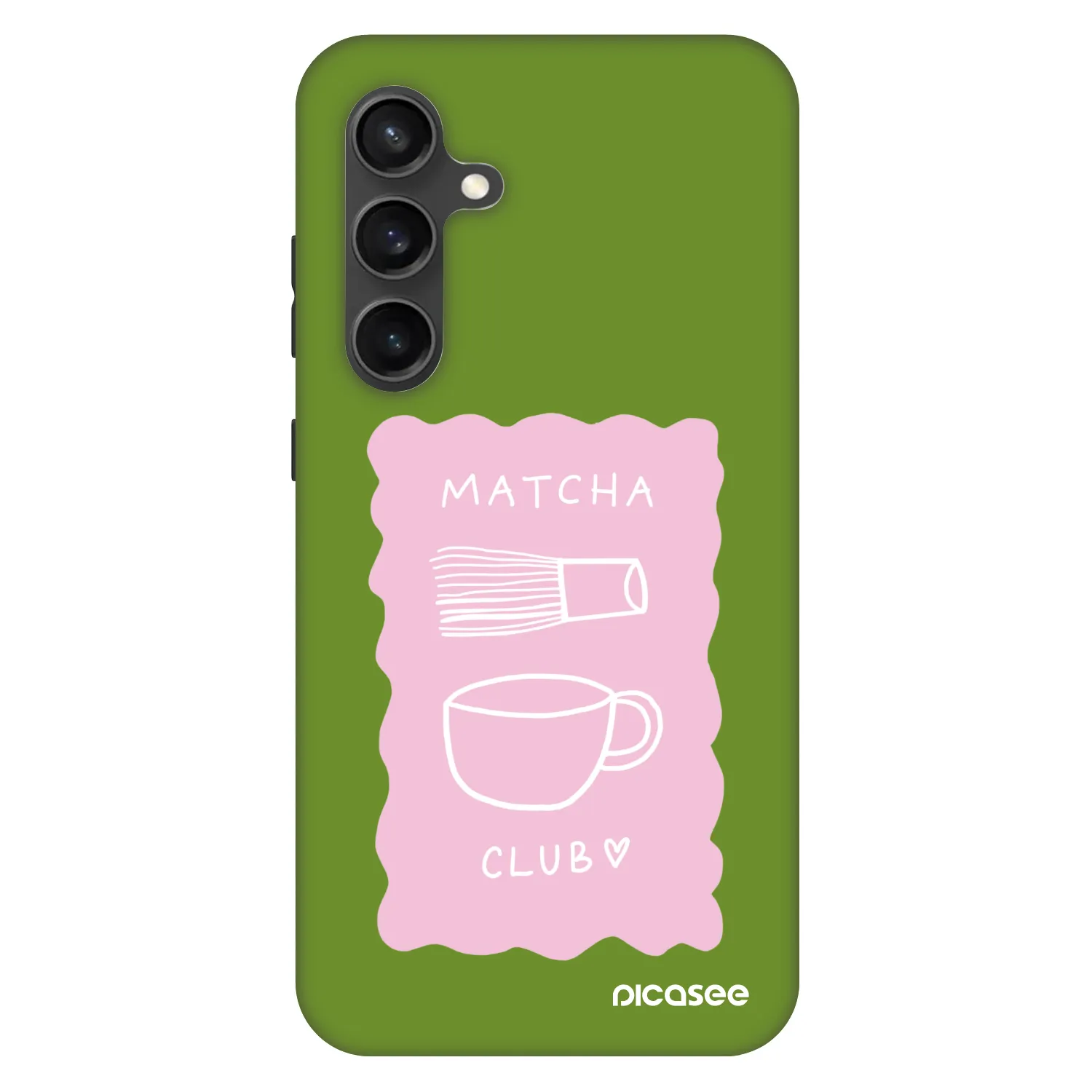 Picasee Fashion Case für Samsung Galaxy S24 FE S721B - Matcha club