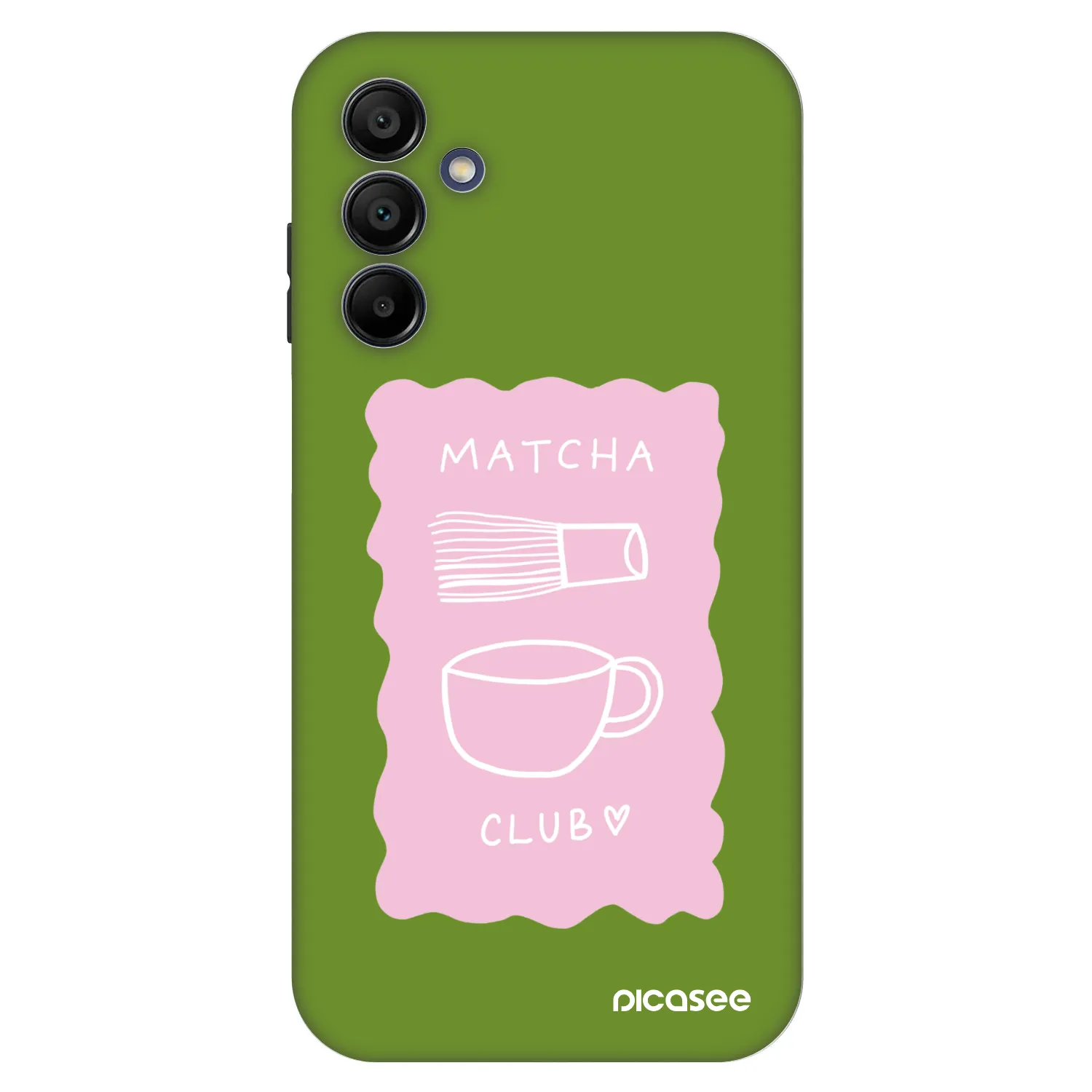Picasee Fashion Case für Samsung Galaxy A15 A155F 4G - Matcha club