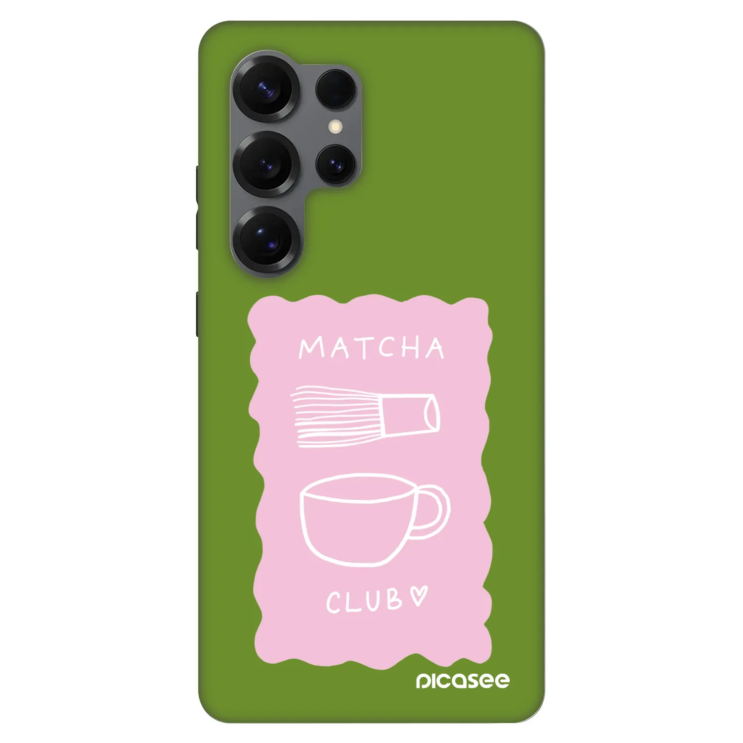 Picasee Fashion Case PowerShare pro Samsung Galaxy S25 Ultra 5G - Matcha club