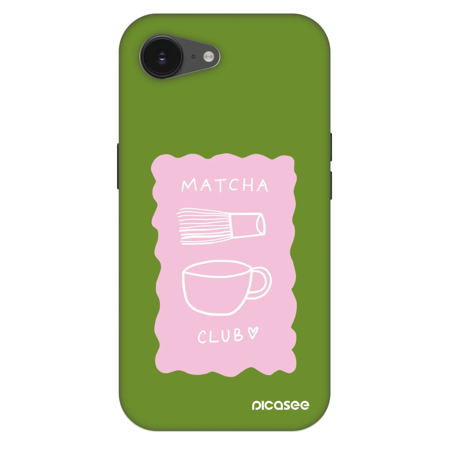 Picasee Fashion Case MagSafe für Apple iPhone 16e - Matcha club
