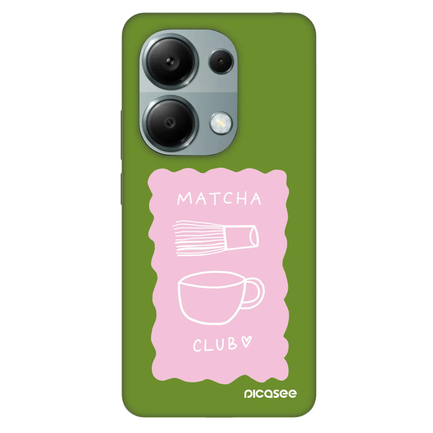 Picasee Fashion Case für Xiaomi Redmi Note 13 Pro 4G - Matcha club
