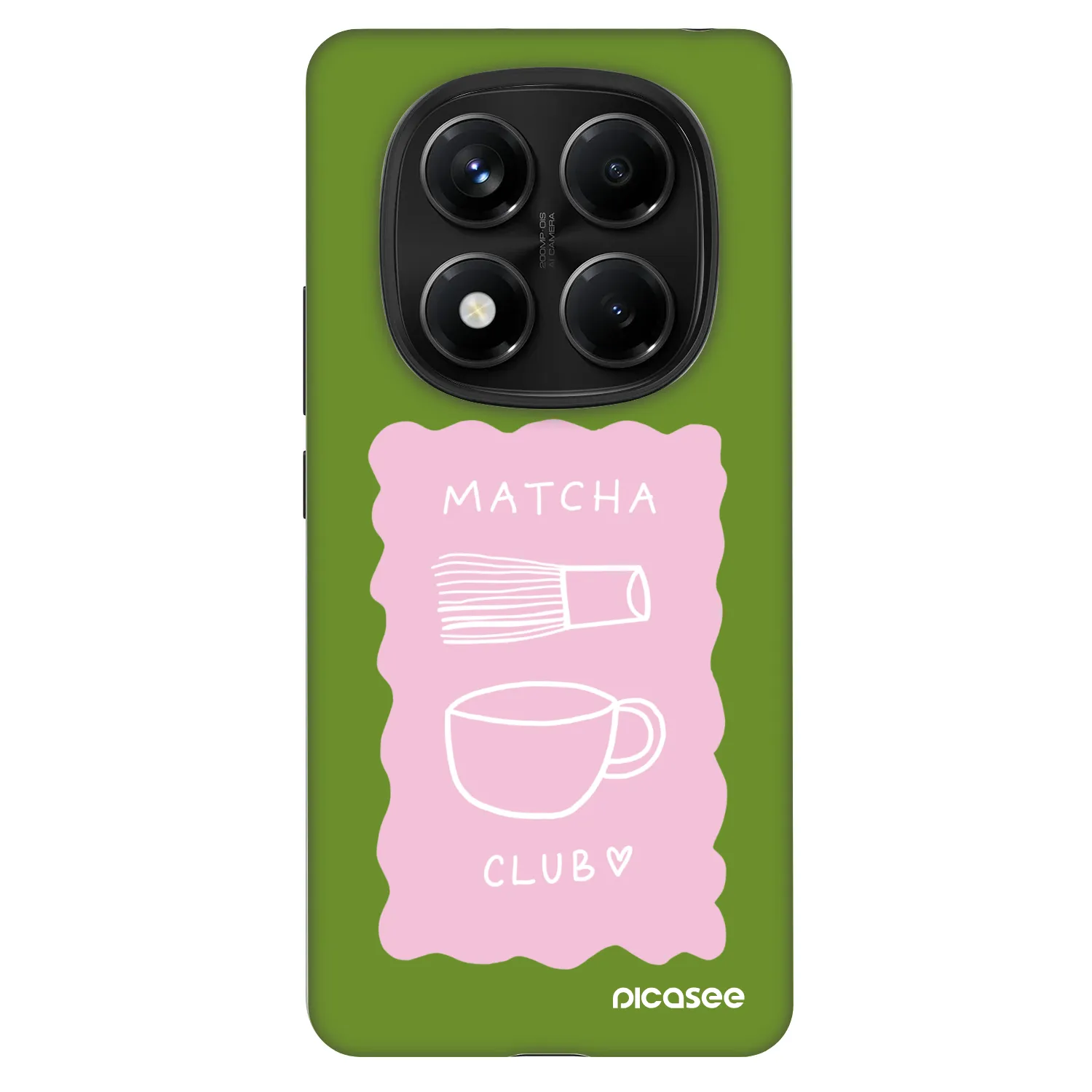 Picasee Fashion Case für Xiaomi Redmi Note 14 Pro 4G - Matcha club