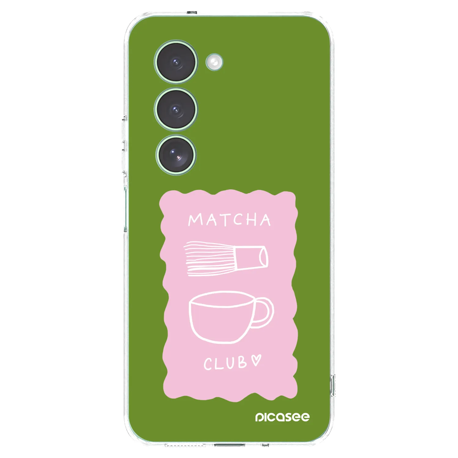 Picasee Xiaomi Redmi 15 5G Hülle - Transparentes Silikon - Matcha club