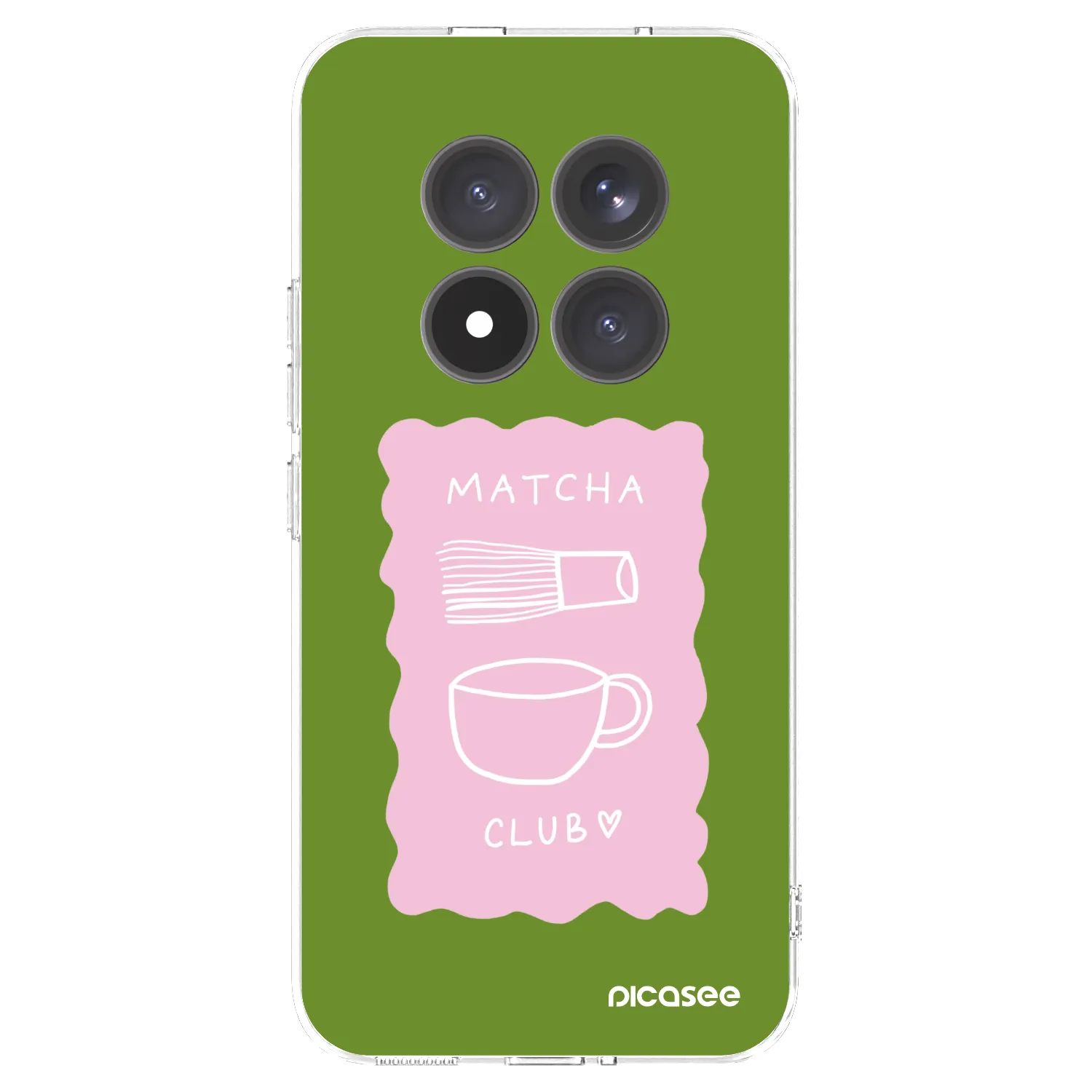 Picasee Xiaomi Redmi Note 15 Pro+ Hülle - Transparentes Silikon - Matcha club