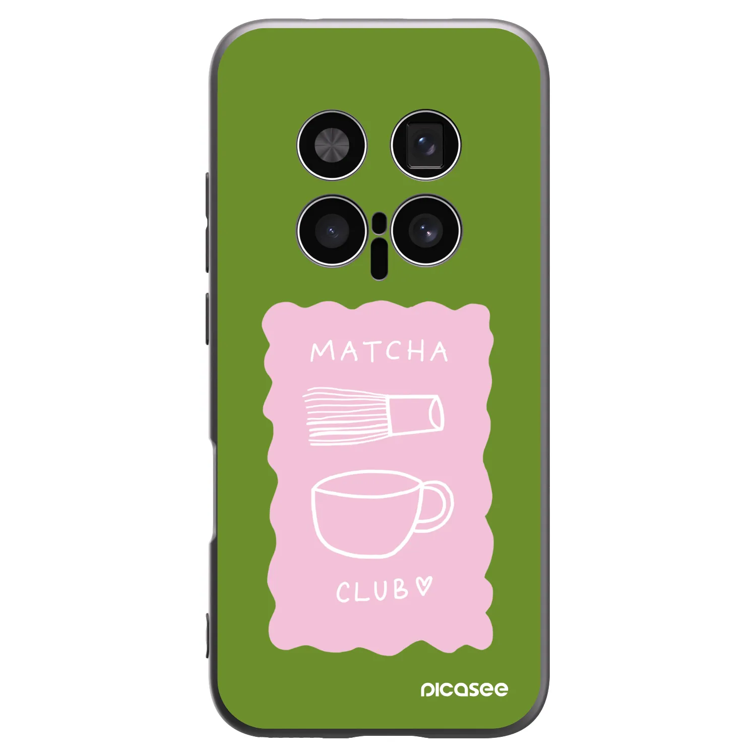 Picasee Honor Magic8 Pro 5G Hülle - Schwarzes Silikon - Matcha club