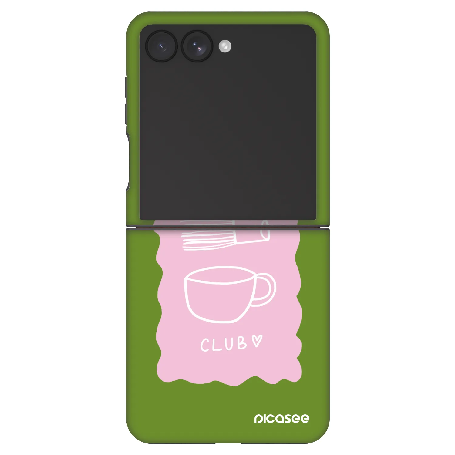 Picasee Fashion Case für Samsung Galaxy Z Flip7 5G - Matcha club