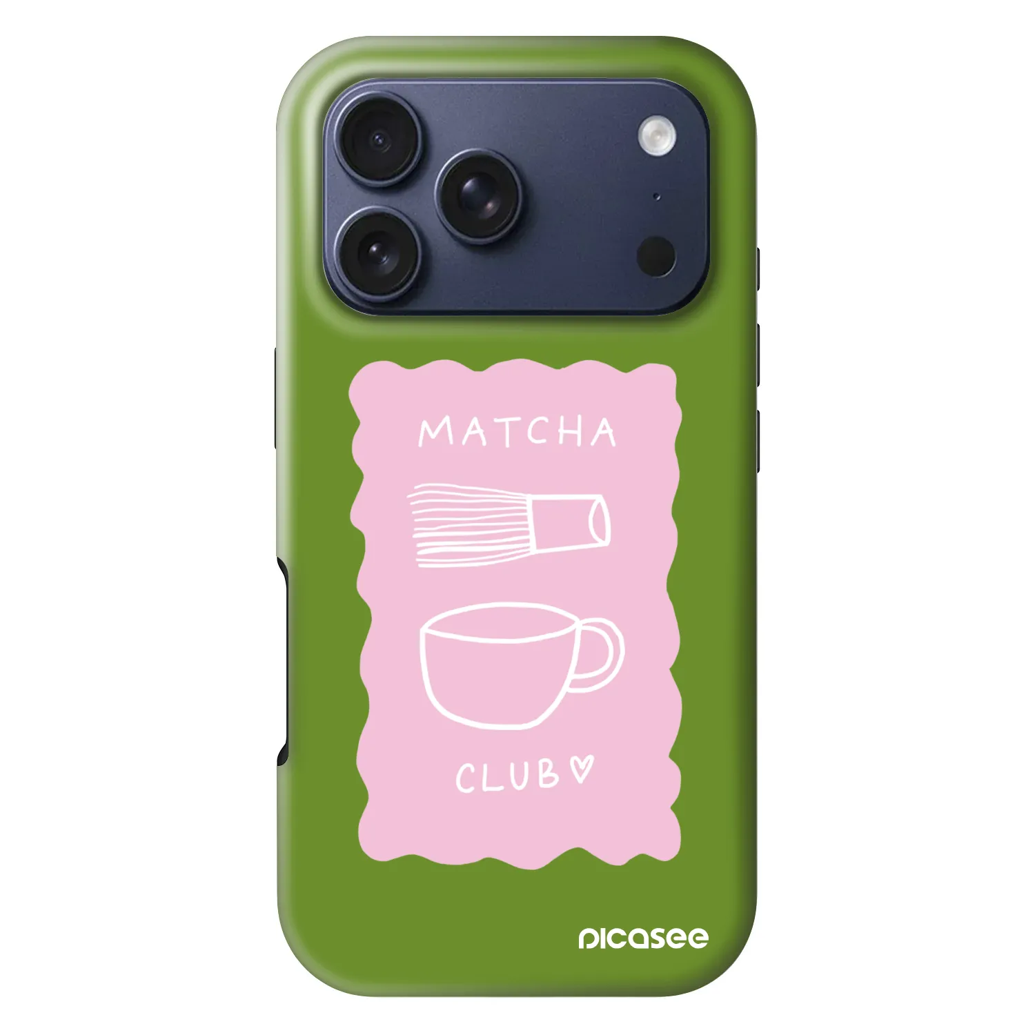 Picasee Fashion Case MagSafe für Apple iPhone 18 Pro - Matcha club