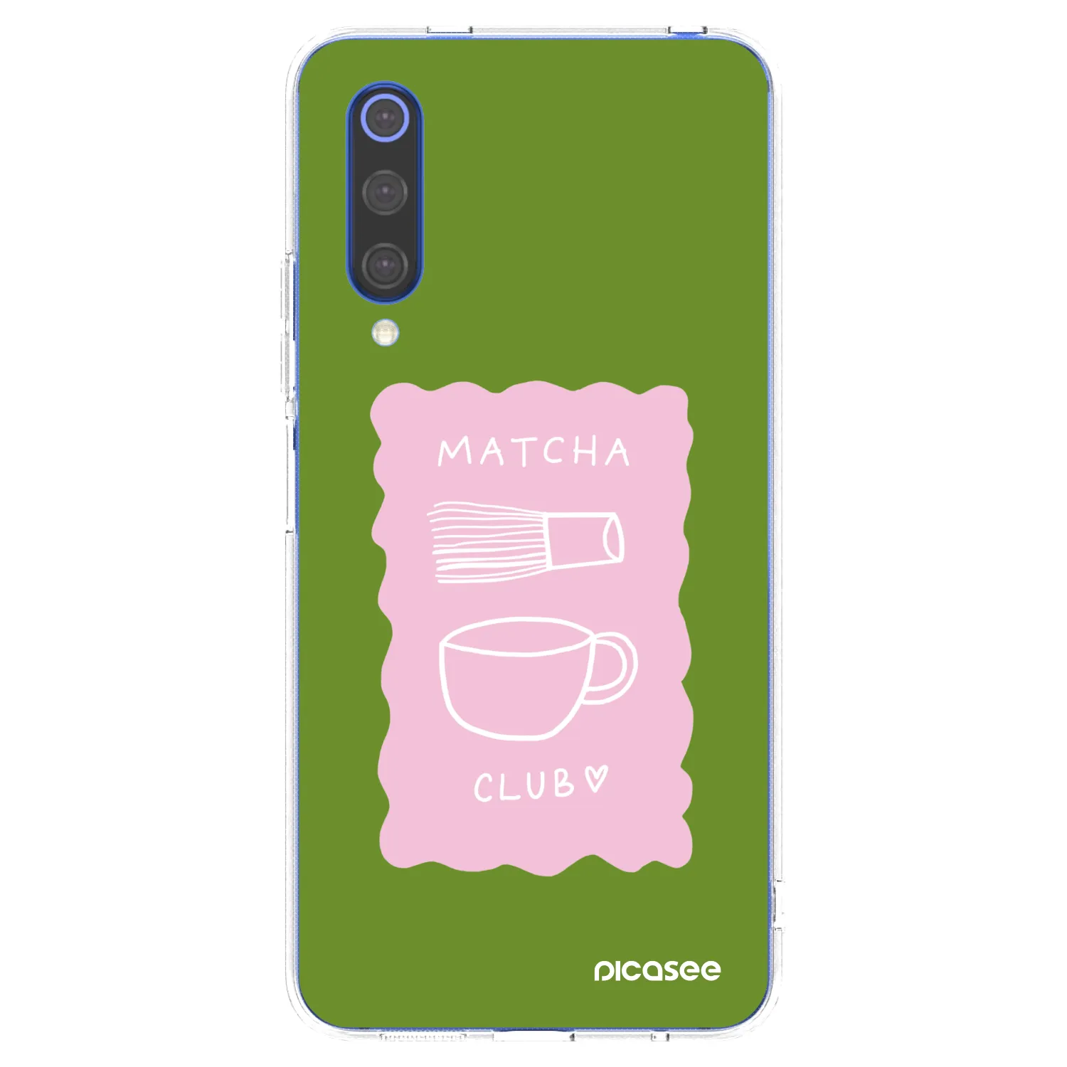 Picasee Xiaomi Mi 9 SE Hülle - Transparentes Silikon - Matcha club